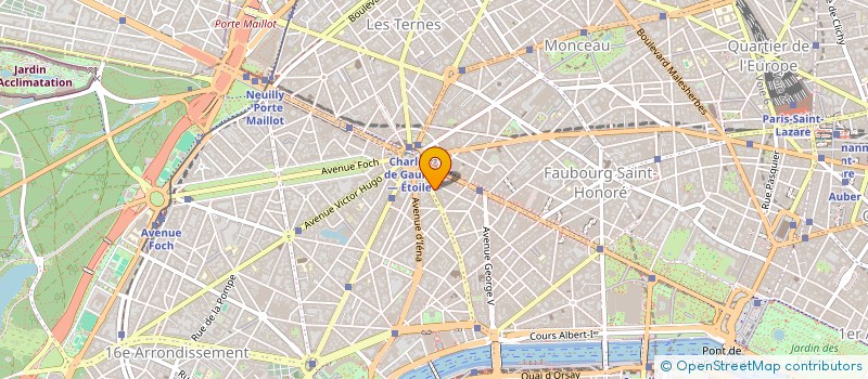 localisation de l'entreprise SCI DU 44 RUE DE JEAN JAURES  PARIS