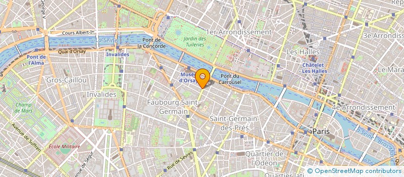 localisation de l'entreprise SCI DU 44 RUE DE VERNEUIL  PARIS