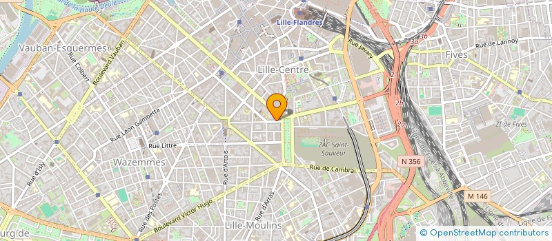 localisation de l'entreprise SCI DU 44 RUE INKERMANN à LILLE