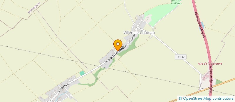 localisation de l'entreprise SCI DU 44 RUE JEAN JAURES  VILLERS-LE-CHATEAU