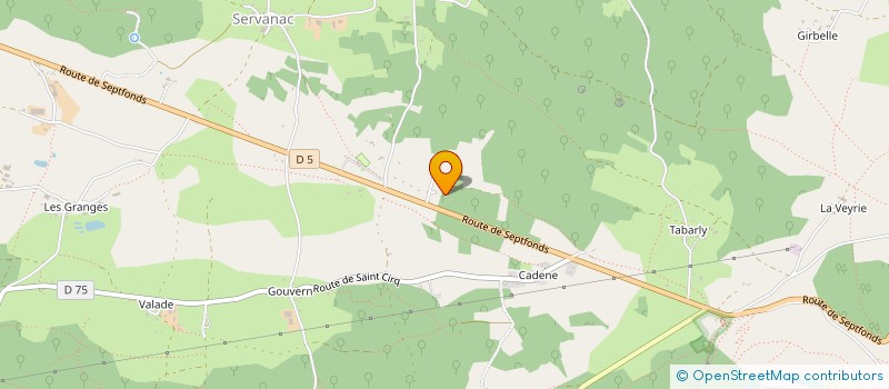 localisation de l'entreprise SCI DU 45 AV EMILIE DE VILLENEUVE  SAINT-ANTONIN-NOBLE-VAL