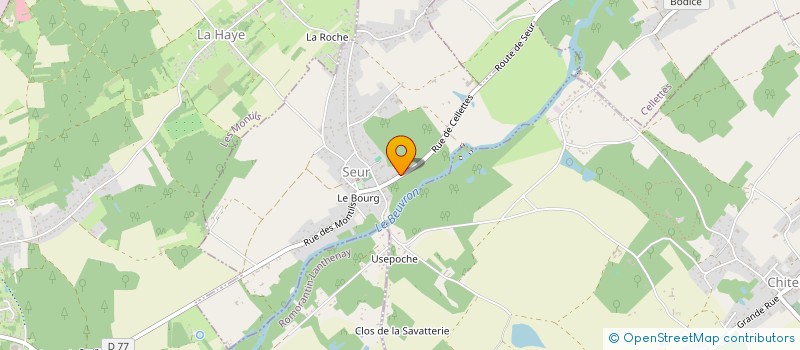 localisation de l'entreprise SCI DU 45 AVENUE DE LA PAIX  LE CONTROIS-EN-SOLOGNE