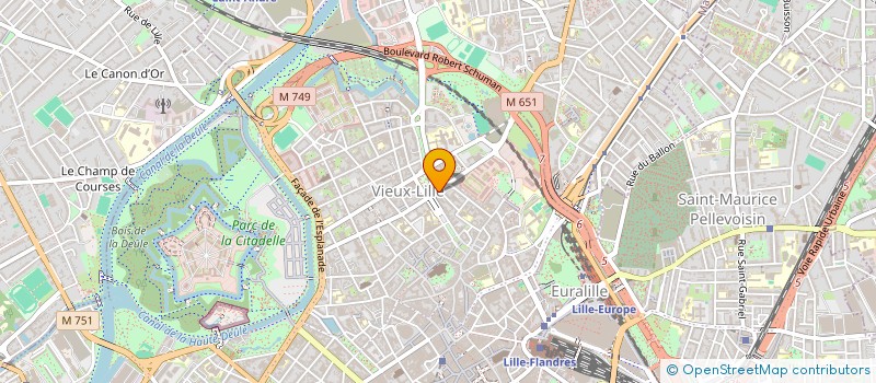 localisation de l'entreprise SCI DU 45 RUE CLAUDE LORRAIN à LILLE