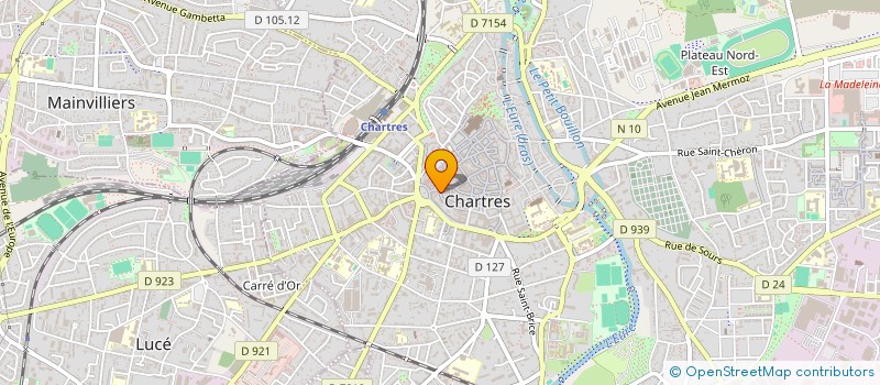 localisation de l'entreprise SCI DU 45 RUE DES BOUCHERS à CHARTRES