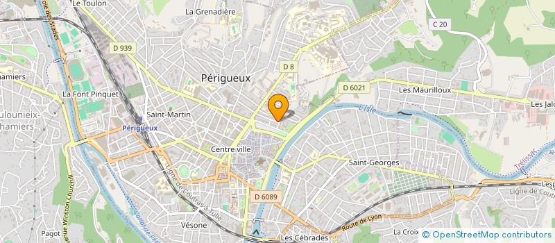 localisation de l'entreprise SCI DU 45 RUE FOURNIER LACHARMIE à PERIGUEUX