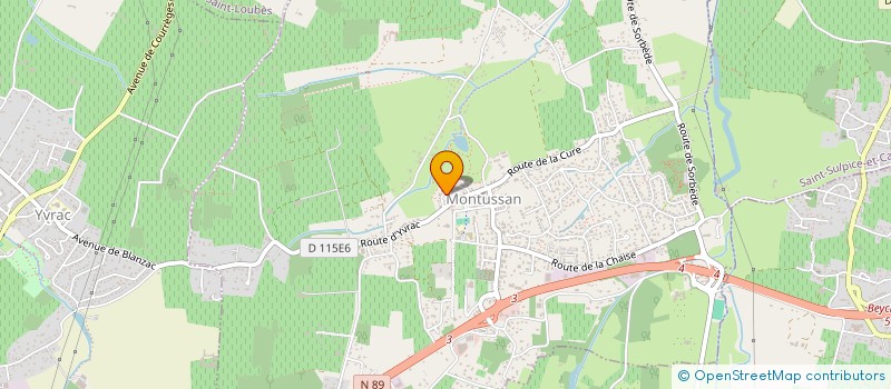 localisation de l'entreprise SCI DU 46 CHEMIN DE RICHELIEU  MONTUSSAN