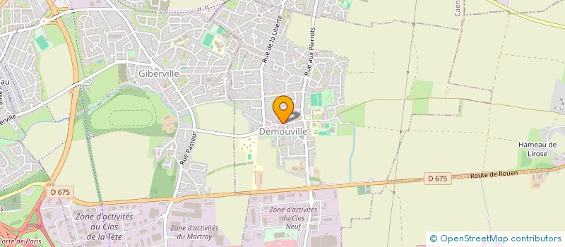 localisation de l'entreprise SCI DU 46 R DU CENTRE DEMOUVILLE  DEMOUVILLE