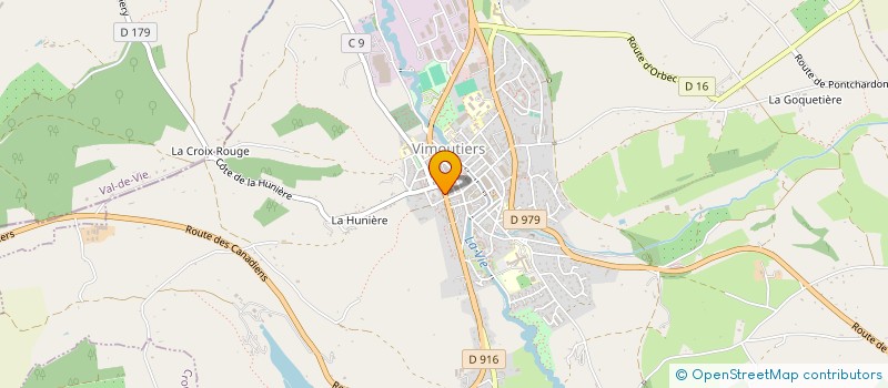 localisation de l'entreprise SCI DU 46 RUE D ARGENTAN à VIMOUTIERS