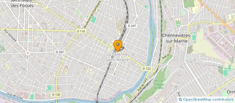 localisation de l'entreprise SCI DU 46 RUE SIBUET à SAINT-MAUR-DES-FOSSES