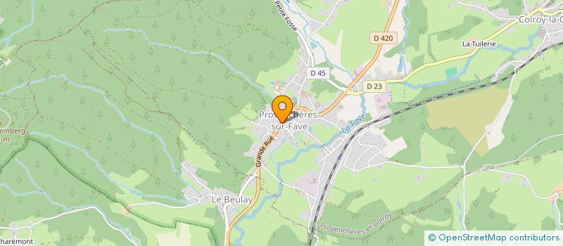 localisation de l'entreprise SCI DU 47  PROVENCHERES-ET-COLROY