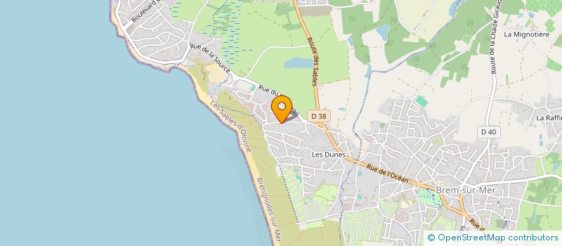 localisation de l'entreprise SCI DU 47 RUE DAVY à BRETIGNOLLES-SUR-MER