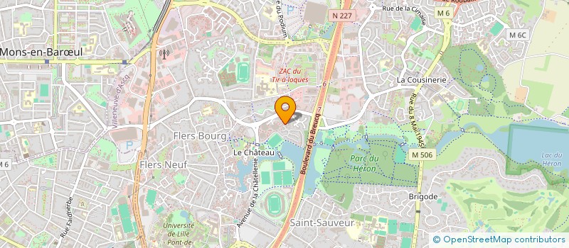 localisation de l'entreprise SCI DU 470 ROUTE D'ARRAS à VILLENEUVE-D'ASCQ