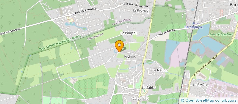 localisation de l'entreprise SCI DU 48 AV DE PICOT à BLANQUEFORT