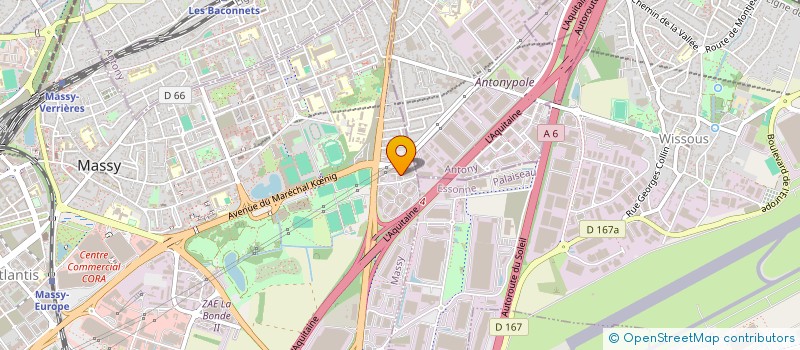 localisation de l'entreprise SCI DU 48 AVENUE DE CHATEAUDUN à MASSY