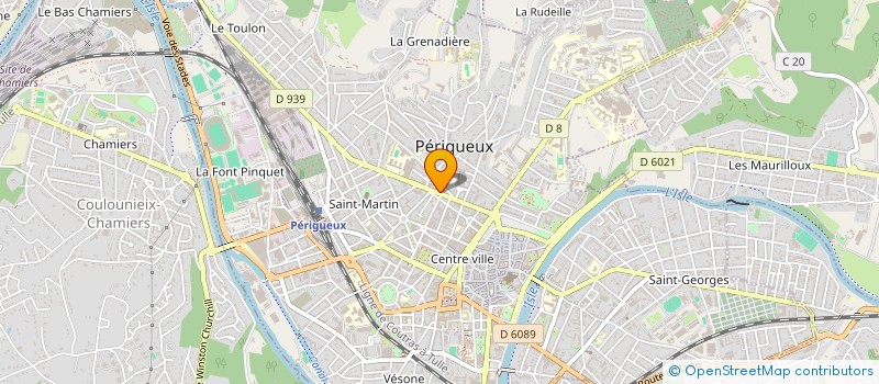 localisation de l'entreprise SCI DU 48 DE LA RUE VICTOR HUGO à PERIGUEUX