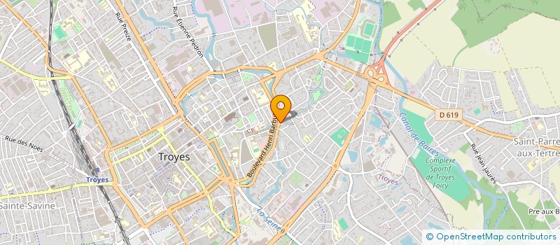 localisation de l'entreprise SCI DU 48 MAIL DES CHARMILLES à TROYES