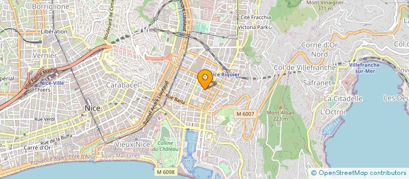 localisation de l'entreprise SCI DU 48 RUE BEAUMONT à NICE