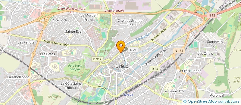 localisation de l'entreprise SCI DU 48 RUE PARISIS A DREUX à DREUX