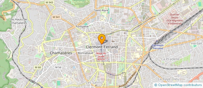 localisation de l'entreprise SCI DU 49 AVENUE DES ETATS UNIS  CLERMONT-FERRAND