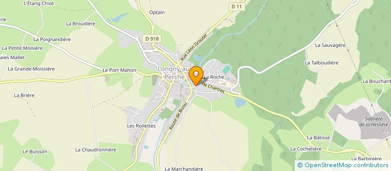 localisation de l'entreprise SCI DU 49 RUE LE MAROIS à LONGNY LES VILLAGES