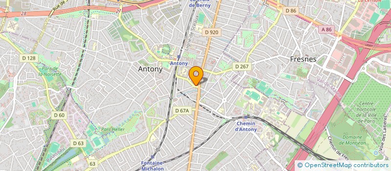 localisation de l'entreprise SCI DU 4BIS GABRIEL PERI à ANTONY