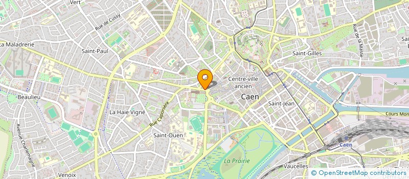 localisation de l'entreprise SCI DU 4RUE GUILLAUME LE CONQUERANT à CAEN