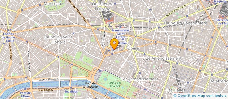 localisation de l'entreprise SCI DU 5-20 RUE GODOT DE MAUROY  PARIS