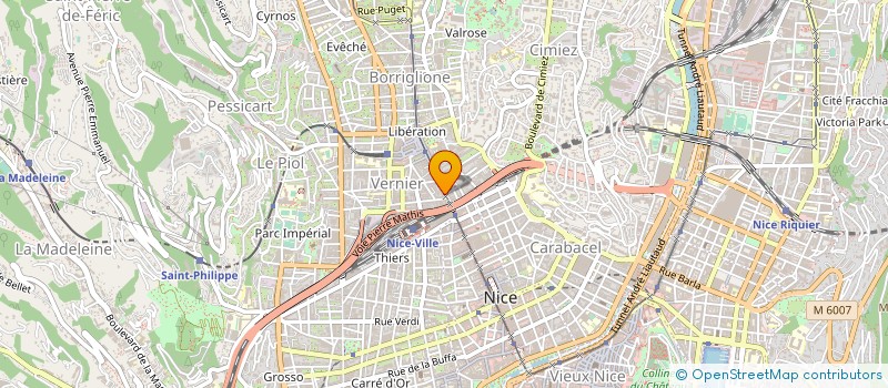 localisation de l'entreprise SCI DU 5 AVENUE MALAUSSENA à NICE