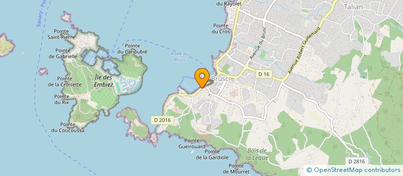 localisation de l'entreprise SCI DU 5 B à SIX-FOURS-LES-PLAGES