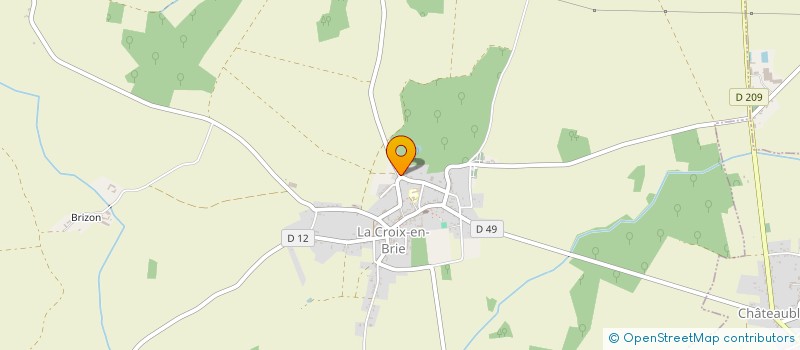 localisation de l'entreprise SCI DU 5 B RUE DES ECOLES  LA CROIX-EN-BRIE