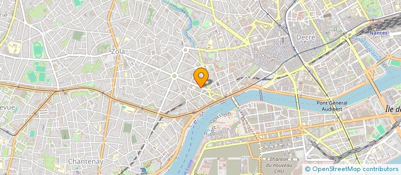 localisation de l'entreprise SCI DU 5 BOULEVARD DE LAUNAY  NANTES