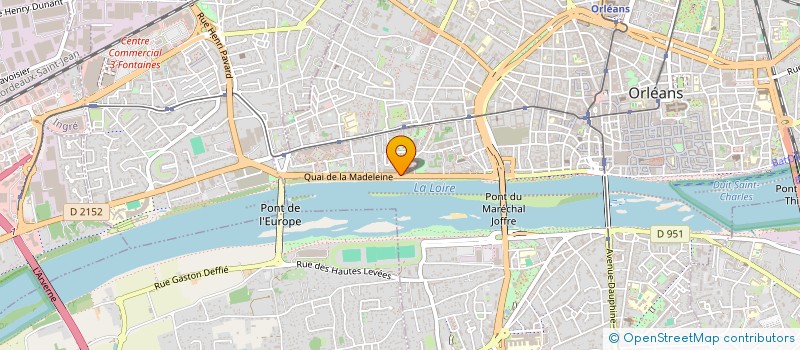 localisation de l'entreprise SCI DU 5 BOULEVARD ROCHEPLATTE à ORLEANS