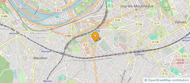 localisation de l'entreprise SCI DU 5 JUILLET à ISSY-LES-MOULINEAUX
