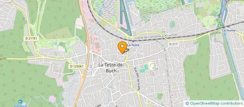 localisation de l'entreprise SCI DU 5 MAL JOFFRE à LA TESTE-DE-BUCH