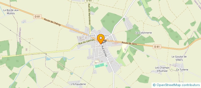 localisation de l'entreprise SCI DU 5 PLACE DE LA PAIX à SAINT-VALERIEN