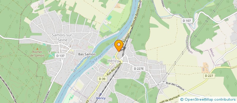 localisation de l'entreprise SCI DU 5 QUAI DE SEINE A HERICY  HERICY