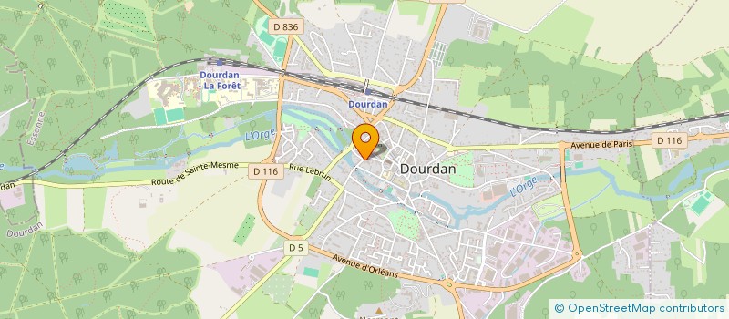 localisation de l'entreprise SCI DU 5 RUE BASSE FOULERIE  DOURDAN