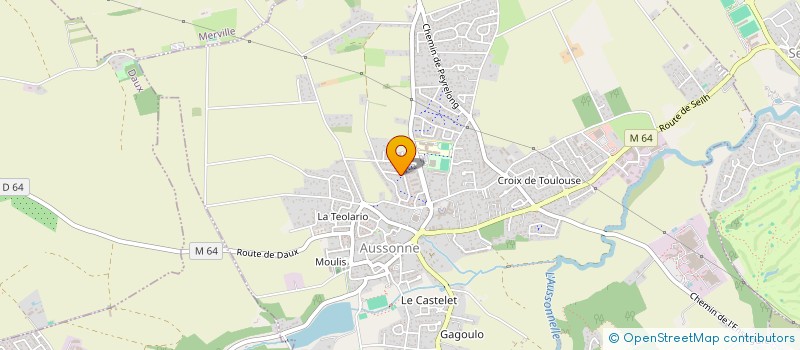 localisation de l'entreprise SCI DU 5 RUE CONDORCET  AUSSONNE