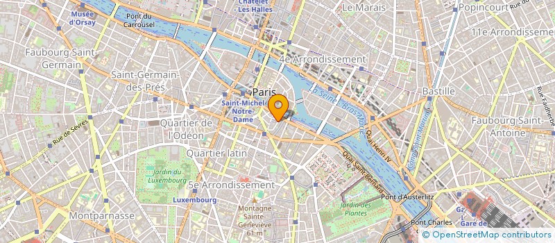 localisation de l'entreprise SCI DU 5 RUE DE GRAVILLIERS  PARIS