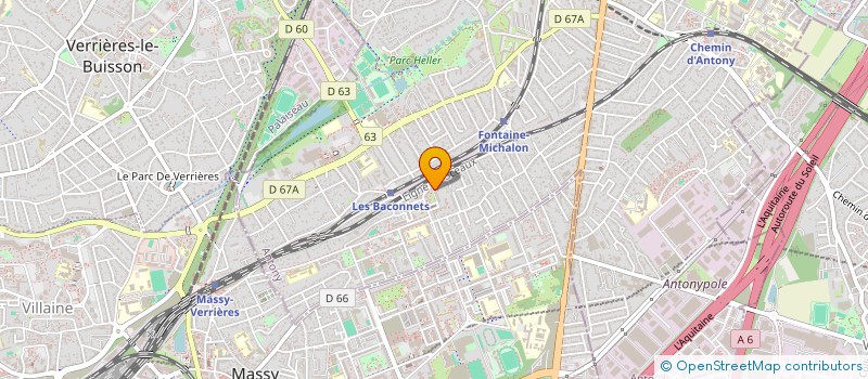 localisation de l'entreprise SCI DU 5 RUE DE LA GARE à ANTONY