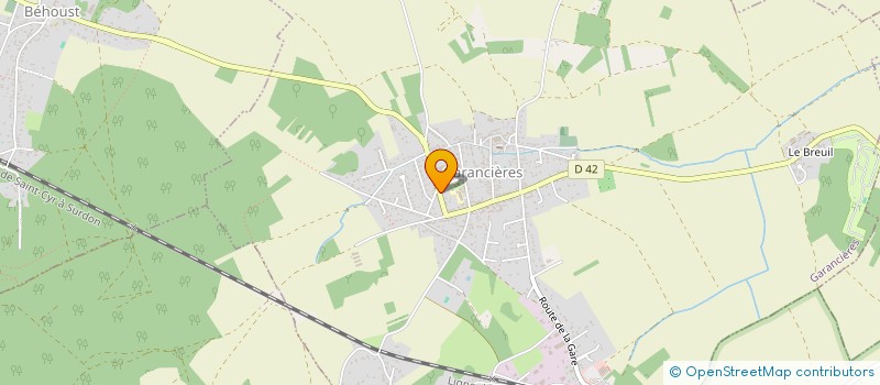 localisation de l'entreprise SCI DU 5 RUE DE LA SOURCE  GARANCIERES