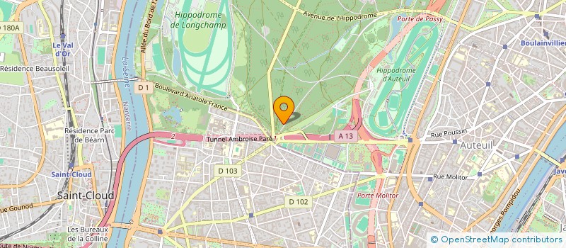 localisation de l'entreprise SCI DU 5 RUE DE SAIGON  PARIS