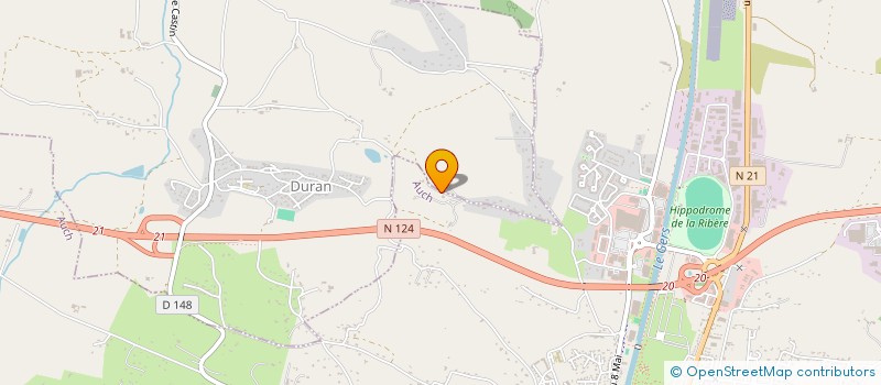 localisation de l'entreprise SCI DU 5 RUE DES CHARDONNERETS  AUCH