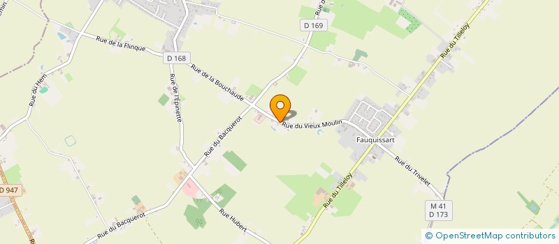 localisation de l'entreprise SCI DU 5 RUE DU 11 NOVEMBRE  LAVENTIE