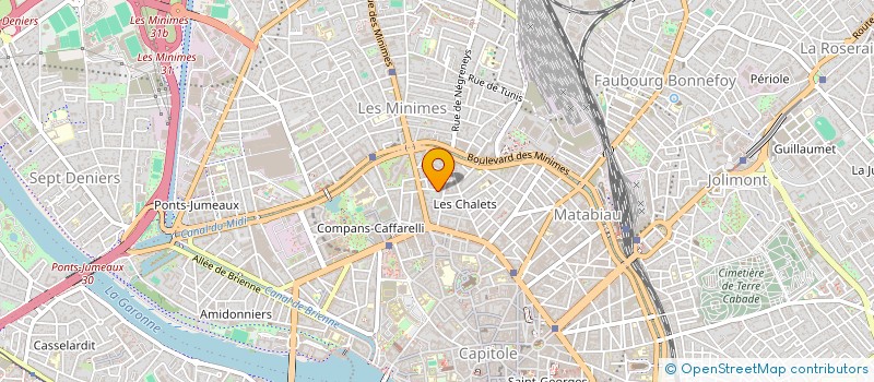 localisation de l'entreprise SCI DU 5 RUE DU PRINTEMPS à TOULOUSE