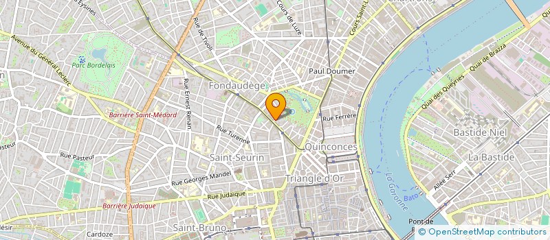 localisation de l'entreprise SCI DU 5 RUE DUPLESSY  BORDEAUX