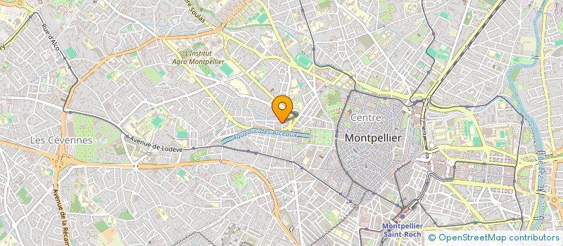 localisation de l'entreprise SCI DU 5 RUE EN GONDEAU à MONTPELLIER