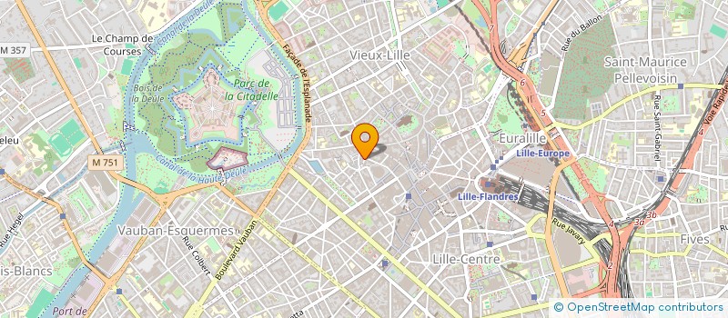 localisation de l'entreprise SCI DU 5 RUE ESQUERMOISE à LILLE