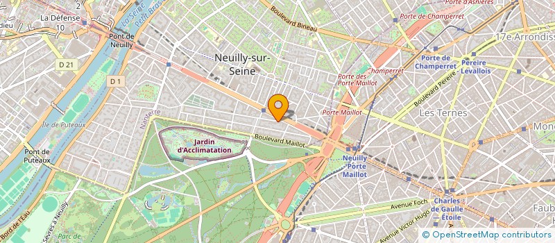 localisation de l'entreprise SCI DU 5 RUE JACQUES DULUD à NEUILLY-SUR-SEINE