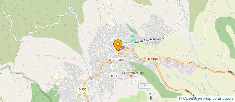 localisation de l'entreprise SCI DU 5 RUE LOUIS ANDRIEUX  FORCALQUIER